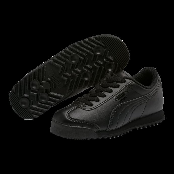 Puma Canada Chaussures Roma Basic Petit Enfant Noir-noir