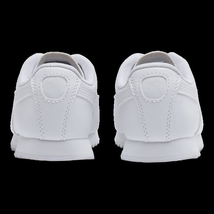 Chaussures Enfant Roma Basic Puma Canada Blanc-gris Violet
