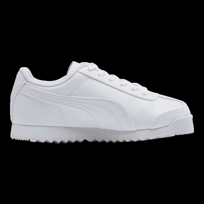 Chaussures Enfant Roma Basic Puma Canada Blanc-gris Violet
