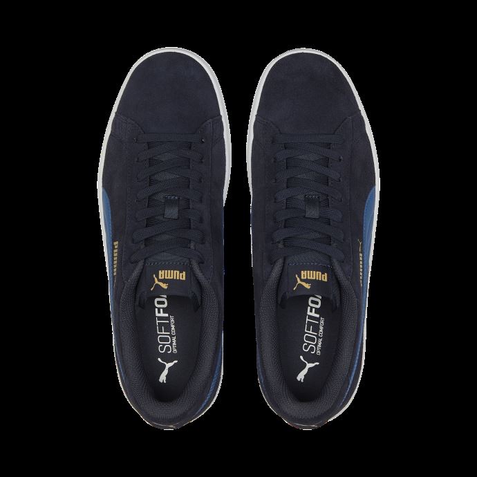 Baskets Smash V2 Parisian Night-lake Blue-gold Puma Canada
