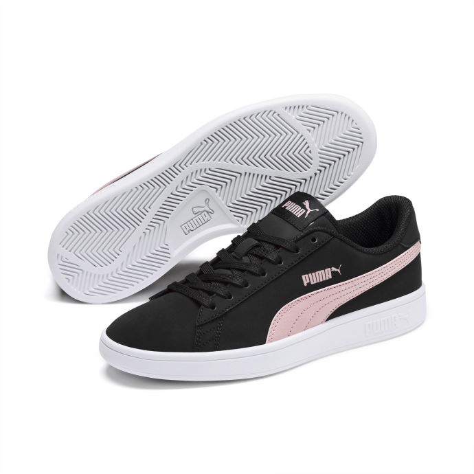 Baskets Puma Canada Smash V2 Buck Noir-bridal Rose-blanc
