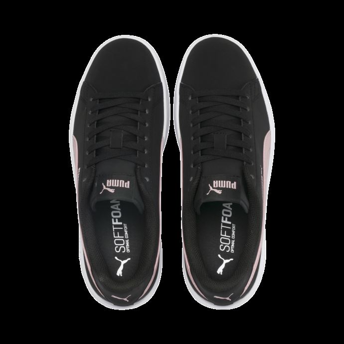 Puma Canada Smash V2 Buck Baskets Noir-bridal Rose-blanc
