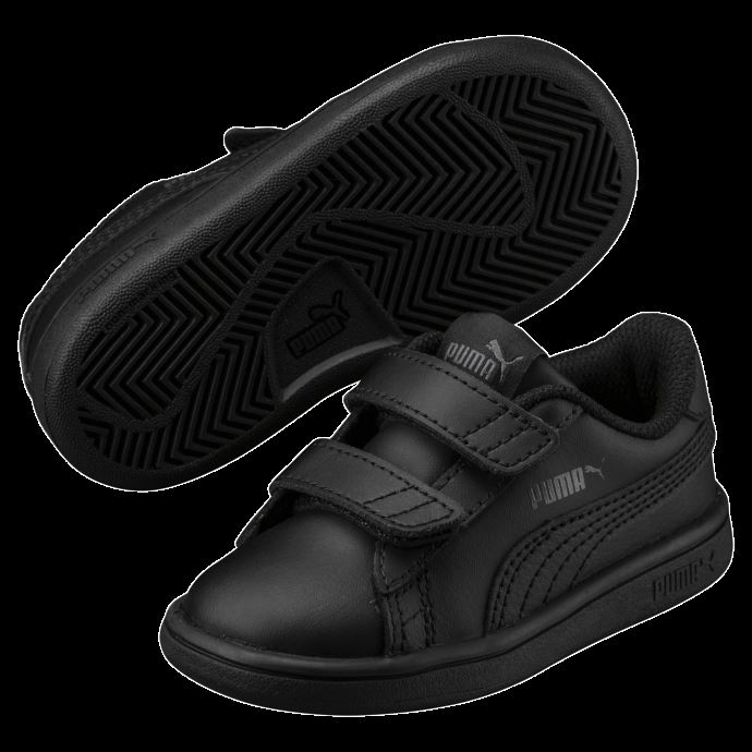 Baskets Enfant Smash V2 Puma Canada Noir-noir