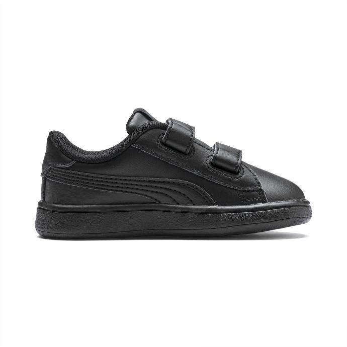 Baskets Enfant Smash V2 Puma Canada Noir-noir
