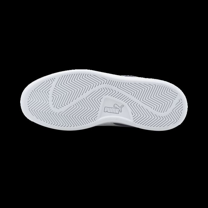 Puma Canada Smash V2 Daim Jr Baskets Peacoat-blanc
