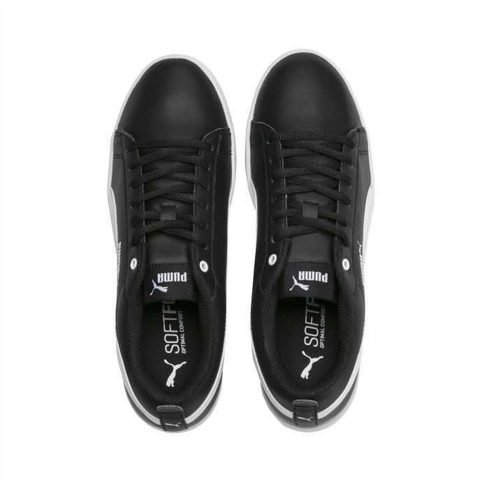 Baskets Smash V2 En Cuir Noir Et Blanc Pour Femmes Puma Canada
