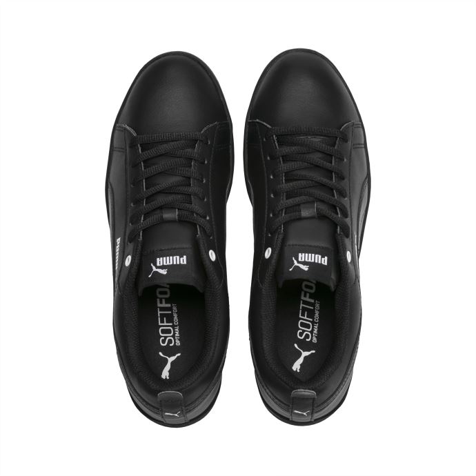 Baskets Smash V2 En Cuir Noir Et Noir Pour Femmes Puma Canada
