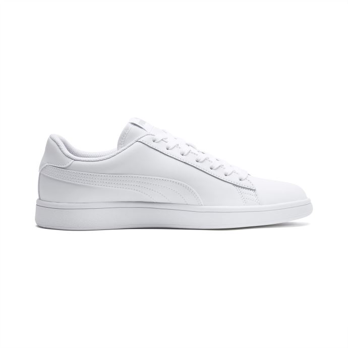Baskets Smash V2 Blanches Et Blanches Puma Canada
