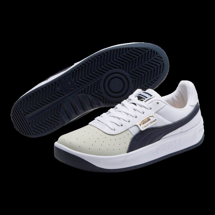 Baskets Puma Canada California Casual Homme Blanc Caban Blanc