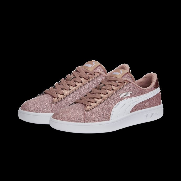 Baskets Puma Canada Smash V2 Glitz Glam Or Rose-blanc