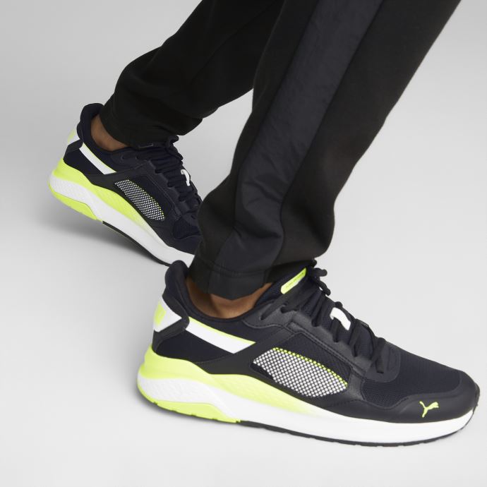 Baskets Anzarun Grid Noir-blanc-lime Squeeze Puma Canada
