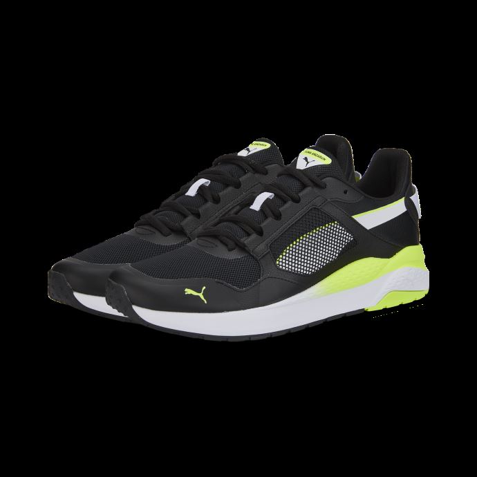 Baskets Anzarun Grid Noir-blanc-lime Squeeze Puma Canada
