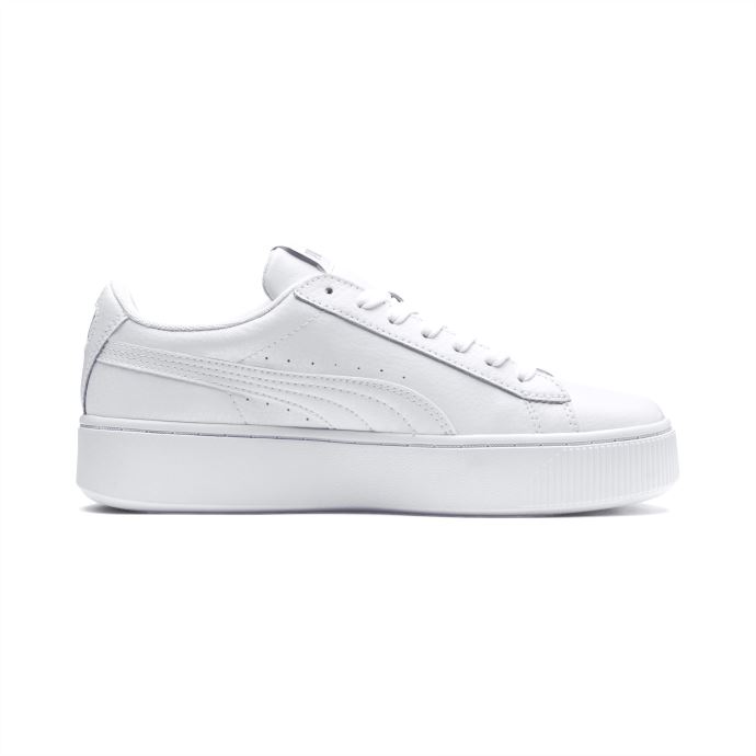 Puma Canada Vikky Stacked Baskets Femme Blanc-blanc
