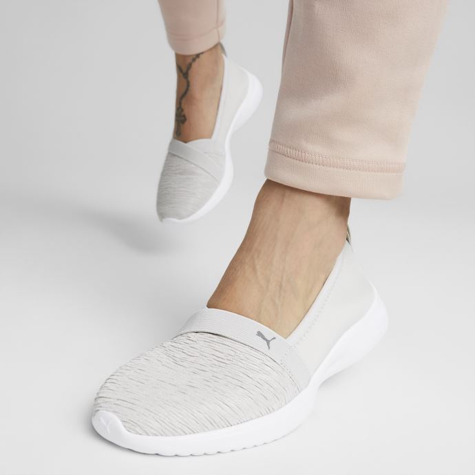 Baskets Adelina à Enfiler Gris Glacier-castlerock Pour Femmes Puma Canada
