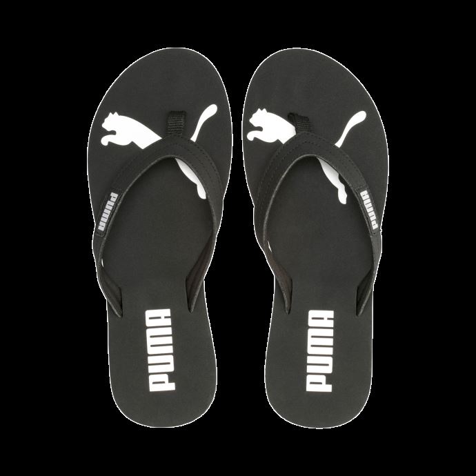 Sandales Cosy Flip Pour Femmes Noir-argent Puma Canada
