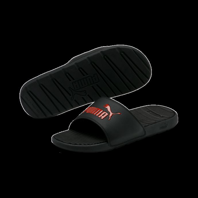 Puma Canada Tongs Cool Cat Noir à Risque élevé Pour Hommes