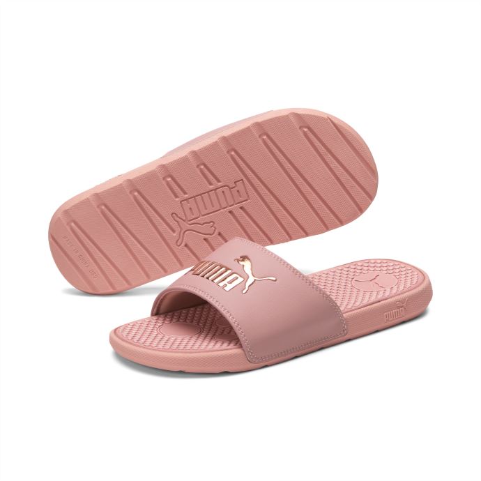 Cool Cat Tongs Pour Enfants Big Kids Puma Canada Bridal Rose-rose Gold