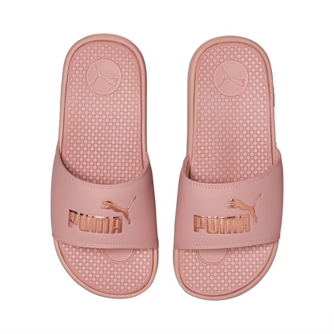 Cool Cat Tongs Pour Enfants Big Kids Puma Canada Bridal Rose-rose Gold
