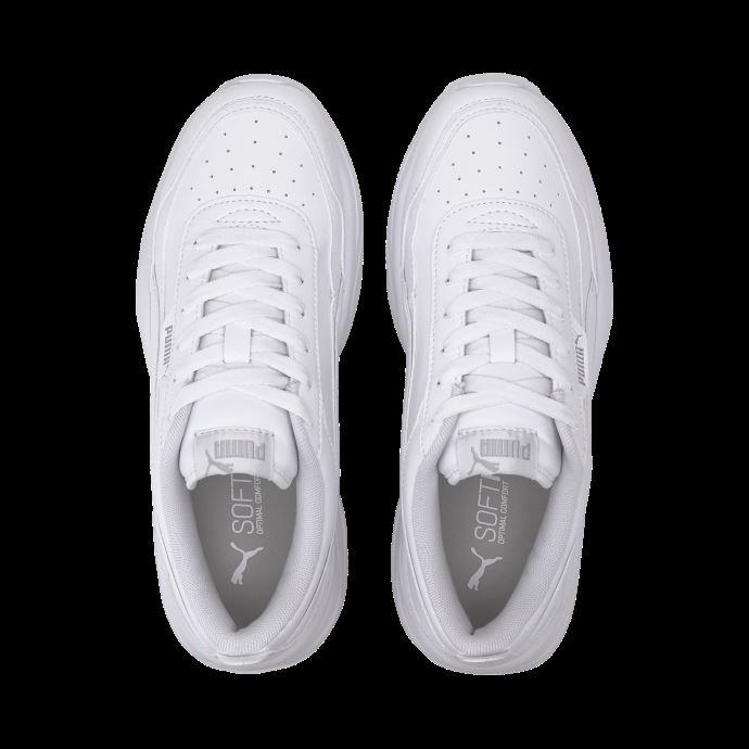 Baskets Puma Canada Cilia Mode Femme Blanc-argent
