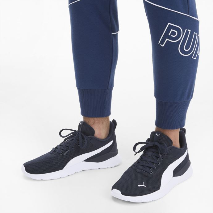 Peacoat-blanc Baskets Anzarun Lite Puma Canada