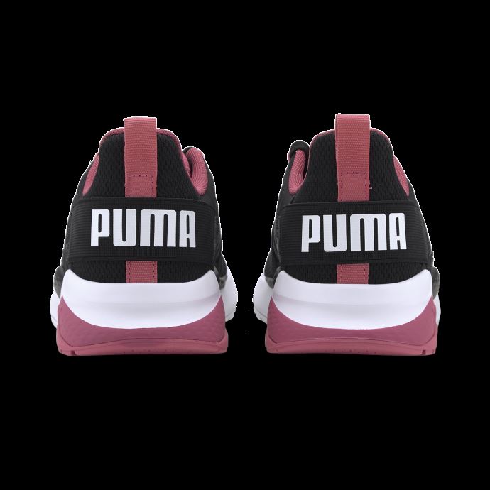 Baskets Anzarun Puma Canada Noir Brillant Rose Blanc
