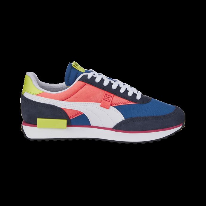 Puma Canada Lake Blue-parisian Night Future Rider Jouer Sur Des Baskets
