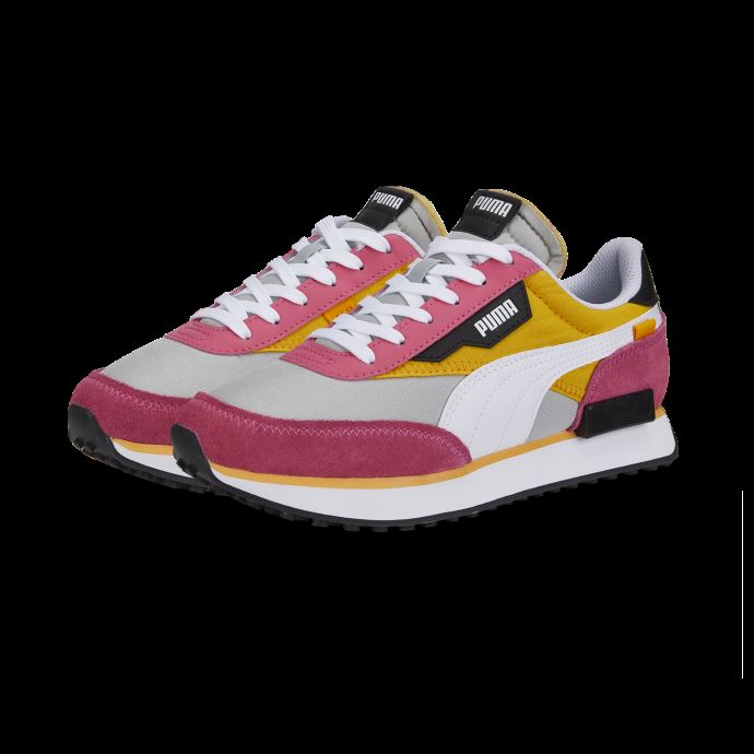 Baskets Future Rider Play On Gris Violet-sunset Rose Puma Canada