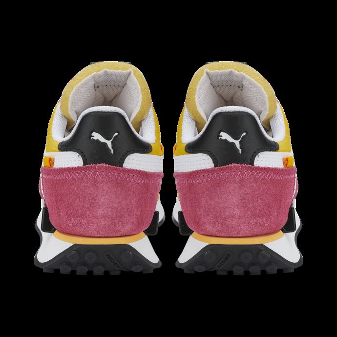 Gris Violet-sunset Rose Puma Canada Future Rider Play On Baskets
