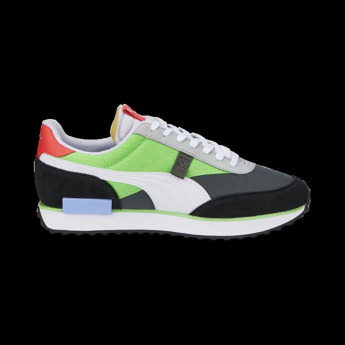 Puma Canada Dark Shadow-black Future Rider Jouer Sur Des Baskets
