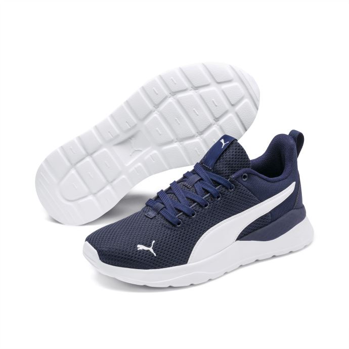 Peacoat-white Anzarun Lite Baskets Pour Jeunes Puma Canada