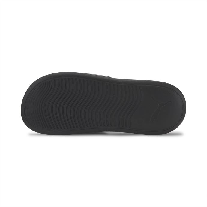 Puma Canada Popcat 20 Sandales Pour Jeunes Noir Et Blanc
