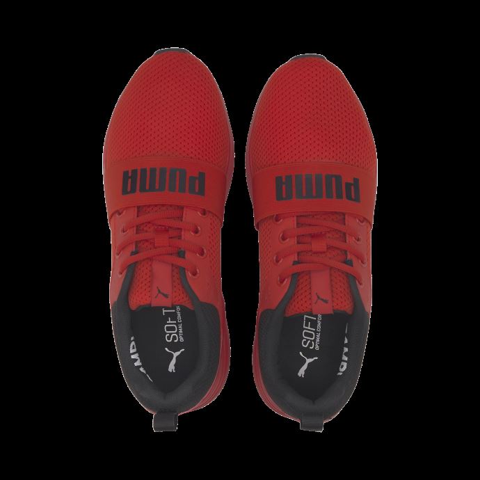 Baskets Câblées Rouge-noir à Haut Risque Puma Canada
