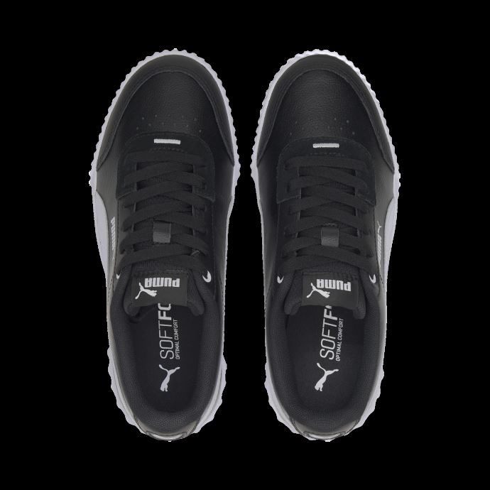 Puma Canada Baskets Carina Lift Femme Noir Blanc
