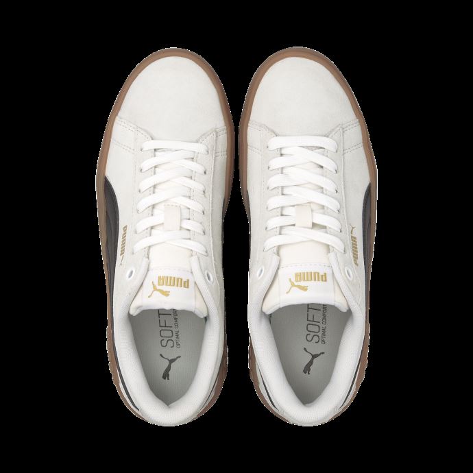 Baskets Smash Platform V2 Sd Pour Femmes Blanc-noir-gum Puma Canada
