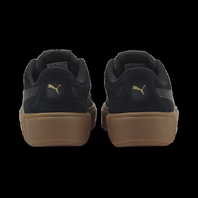 Puma Canada Smash Platform V2 Sd Baskets Femme Noir-noir-gomme
