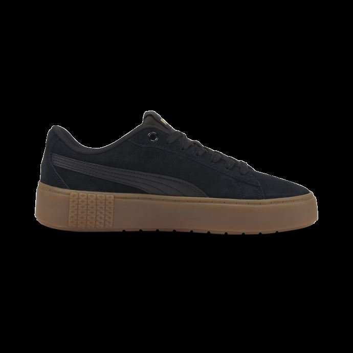 Puma Canada Smash Platform V2 Sd Baskets Femme Noir-noir-gomme
