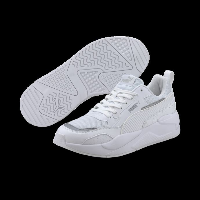 Baskets Carrées Blanc-blanc-gris Violet X-ray 2 Puma Canada