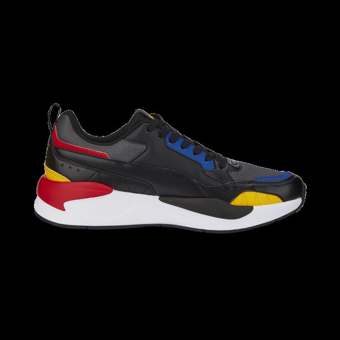 X-ray 2 Baskets Carrées Puma Canada Shadow-jaune-limoges-rouge
