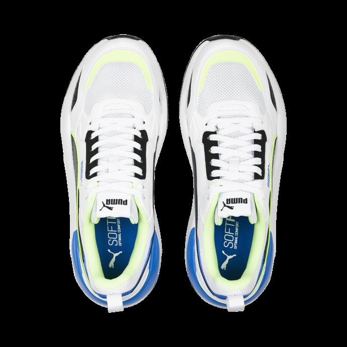 X-ray 2 Baskets Carrées Puma Canada Blanc-noir-fast Jaune-royal
