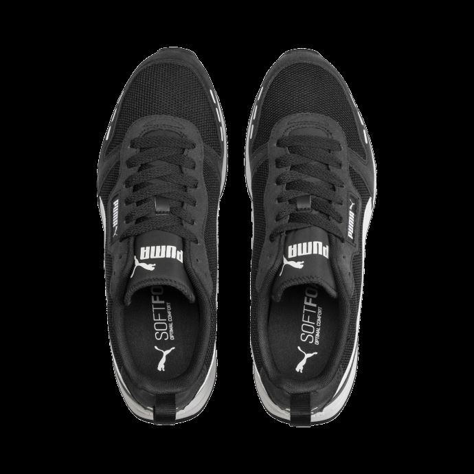 Baskets Puma Canada R78 Runner Noir Et Blanc
