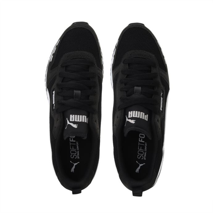 Baskets Puma Canada R78 Runner Noir Blanc
