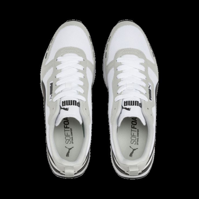 Baskets R78 Runner Puma Canada Blanc-gris Violet-noir
