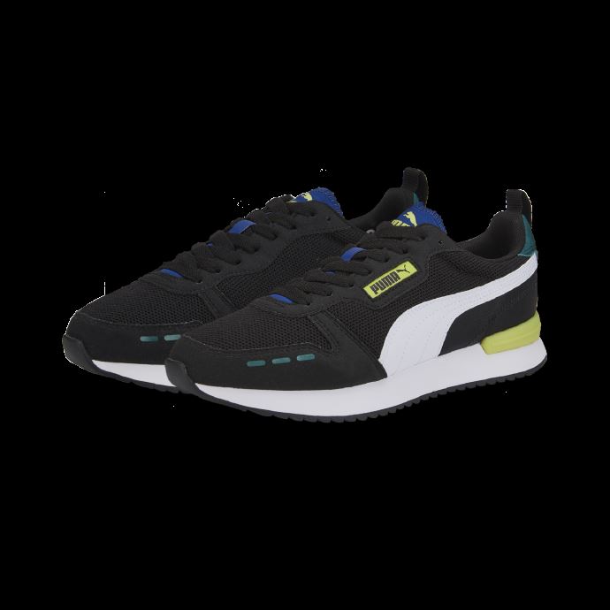 Puma Canada Baskets Runner R78 Noir-blanc-lime Claire