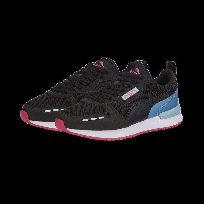 Baskets Enfant R78 Noir-noir-sunset Rose Puma Canada