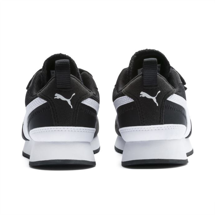 Baskets Enfant Puma Canada R78 Noir Blanc
