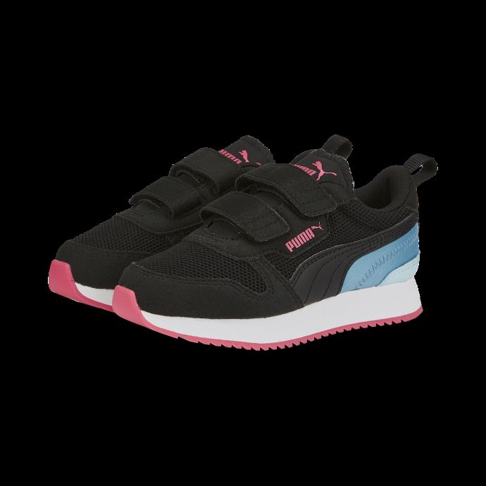 Baskets Enfant R78 Noir-noir-rose Puma Canada