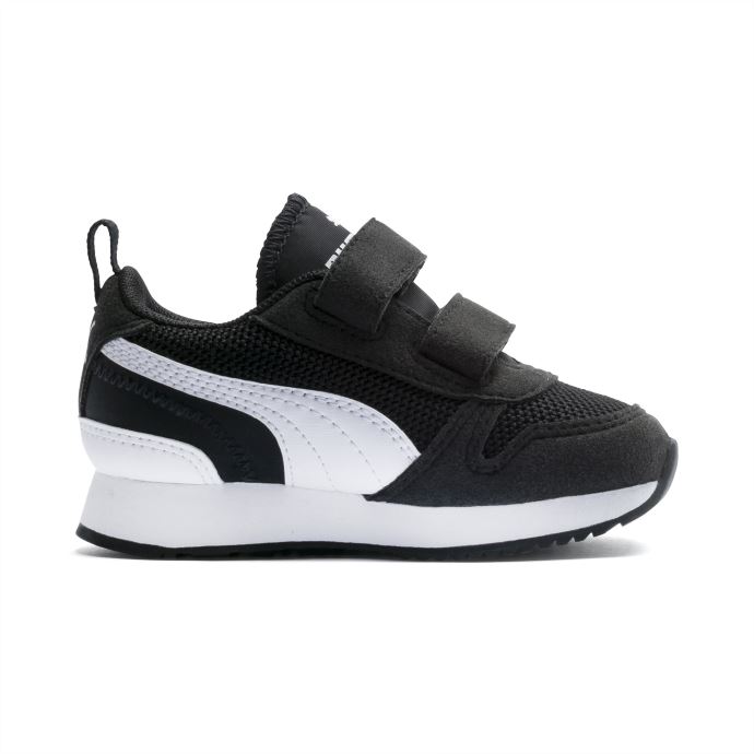 Puma Canada R78 Baskets Bébé Noir Blanc
