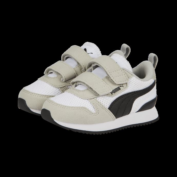 Baskets Bébé R78 Blanc-gris Violet-noir Puma Canada