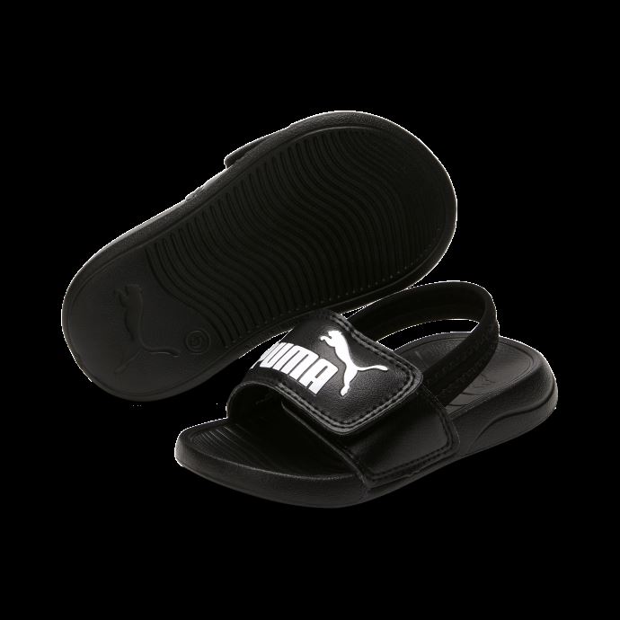 Sandales Popcat 20 Backstrap Pour Bébé Noir Et Blanc Puma Canada