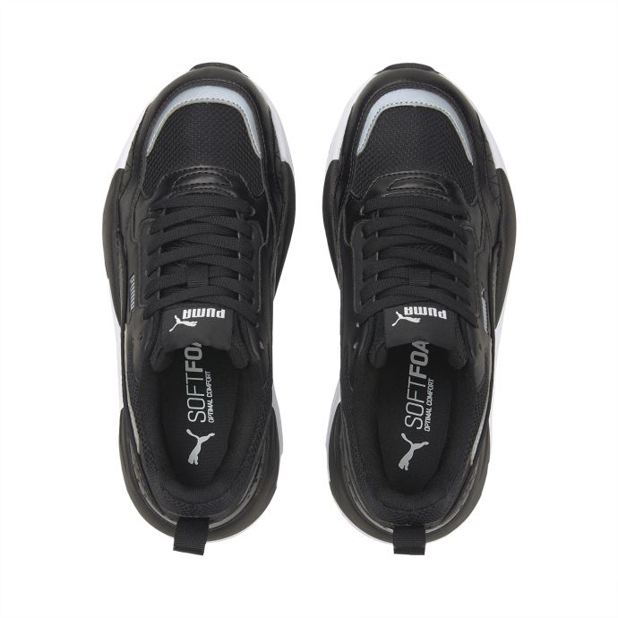 X-ray 2 Square Baskets Jeunesse Puma Canada Noir-noir-argent-blanc
